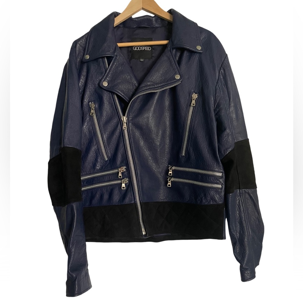 Godspeed Leather Biker Jacket